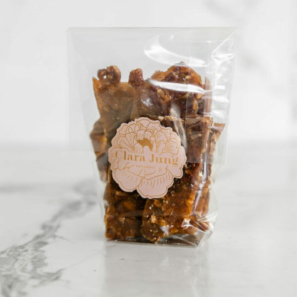Noix de pécan caramélisées
