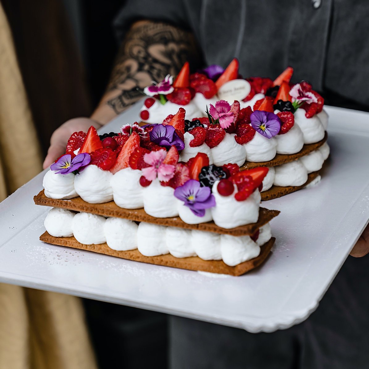 Number Cake 8 Parts Clara Jung Patisserie