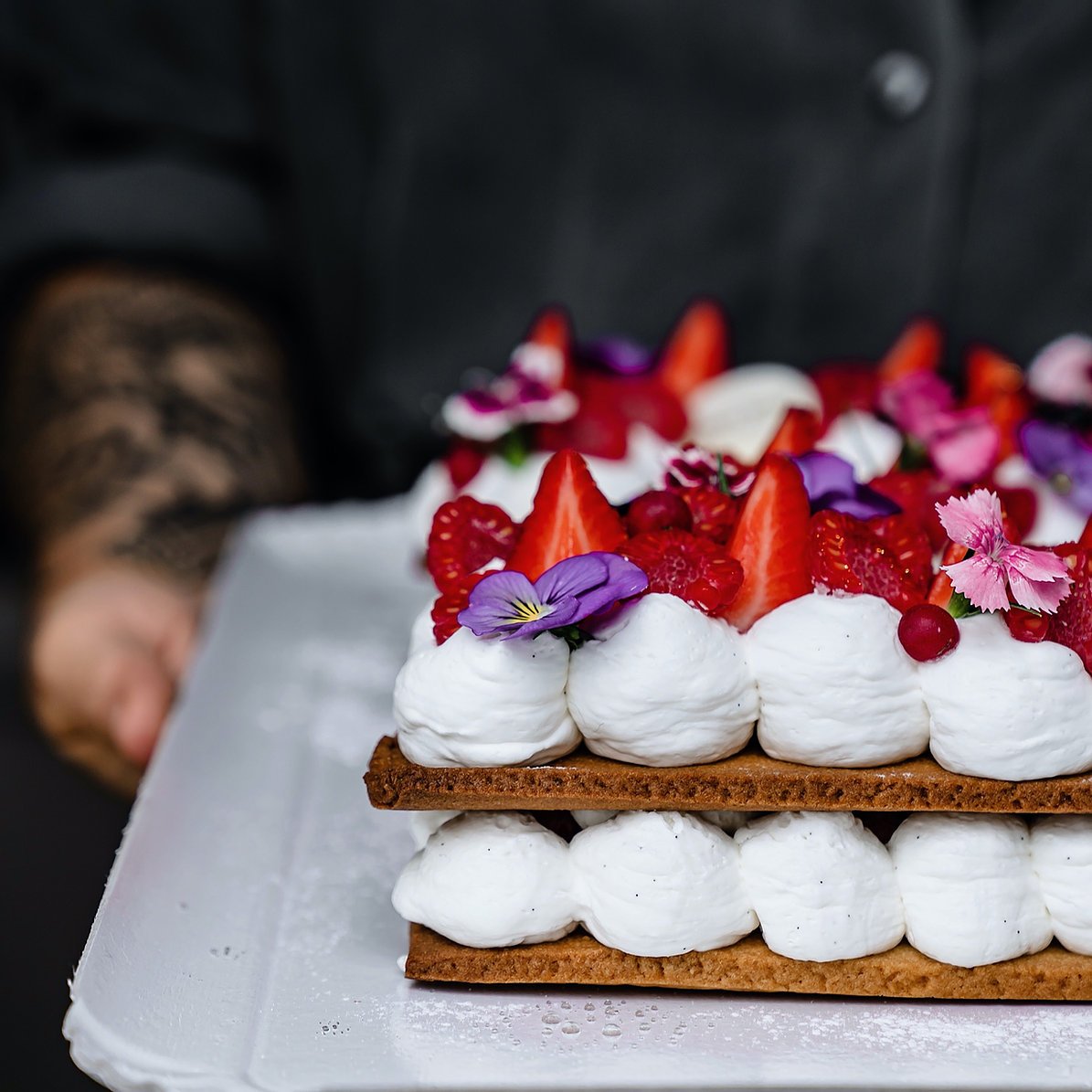 Number Cake 8 Parts Clara Jung Patisserie