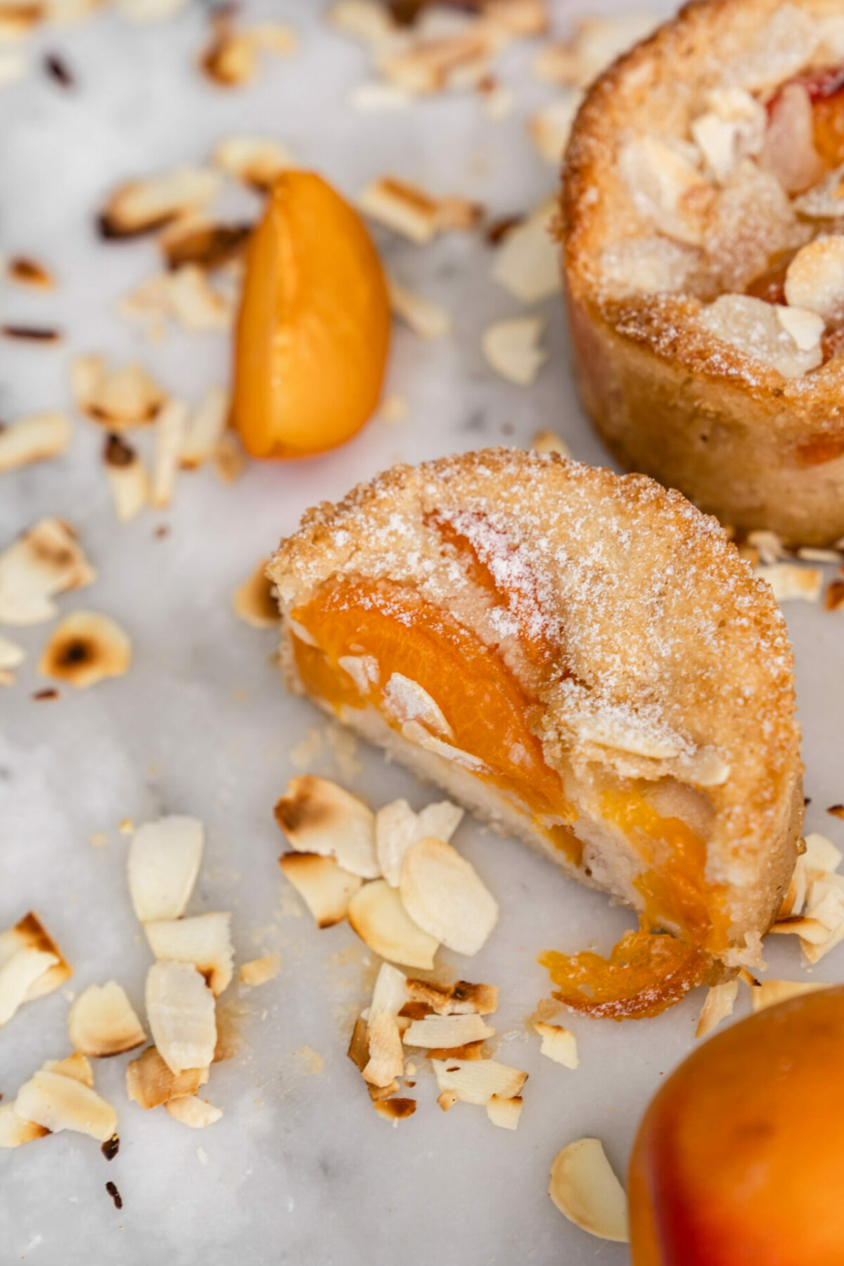 Moelleux abricots et amandes