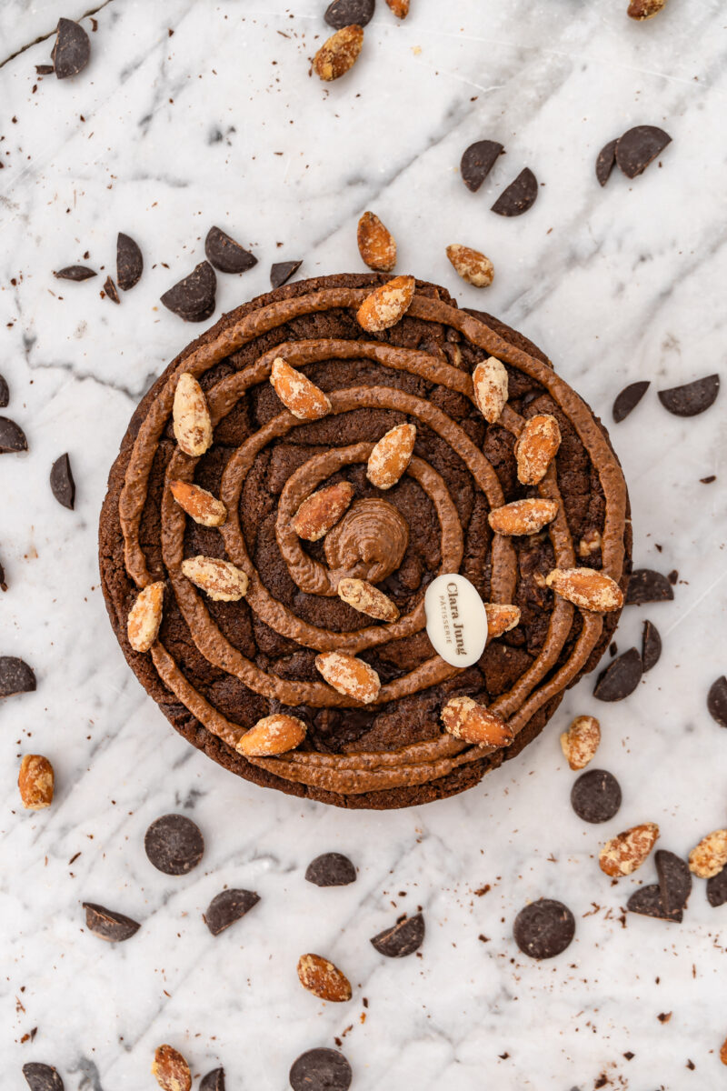 Clara Jung Pâtisserie Montpellier Mauguio Cookie XXL Chocolat noir